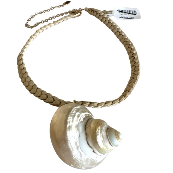 Free People Sara Choker Necklace Shell NWT - Picture 5 of 9